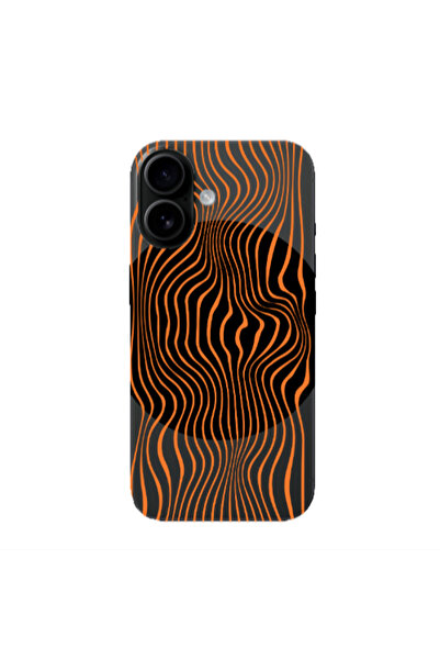 Other Apple Iphone 16 plus Trapezoidal lines Transparent Silicone TPU Θήκη
