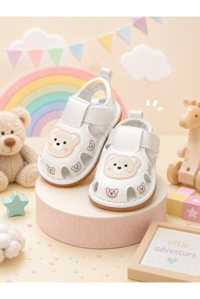 Superbaby Sandals with squeakers - Cute Bear