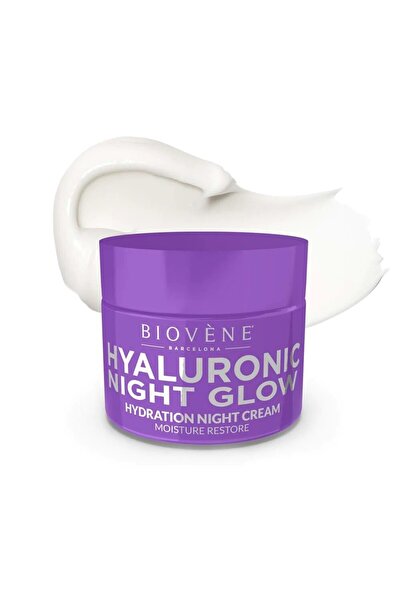 BIOVENE Hyaluronic Night Glow, Hidratare, Noapte, Cremă, Pentru față, 50 ml
