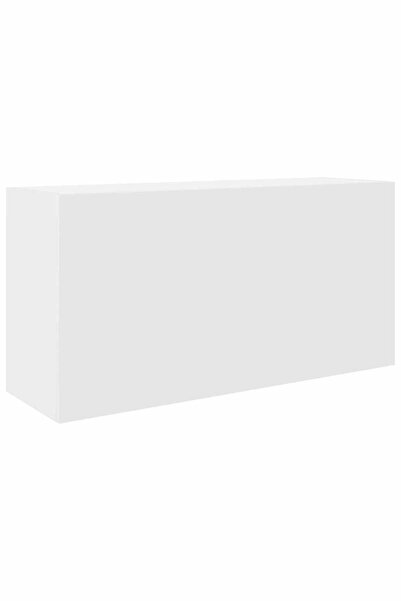 vidaxl Dulap de perete de baie, alb, 80x25x40 cm, lemn prelucrat
