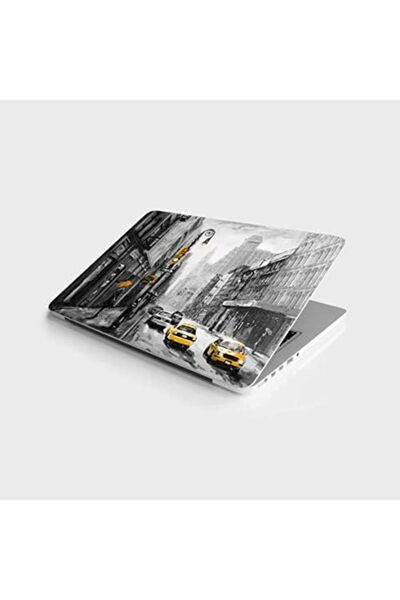 Yıldızan Terra Organik Laptop Computer Notebook Pc Skin Sticker New York Stre...