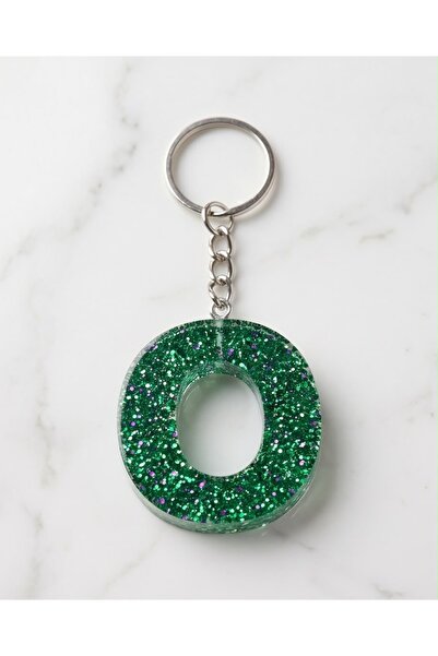 Luvia Accesories Keychain Letter O Epoxy