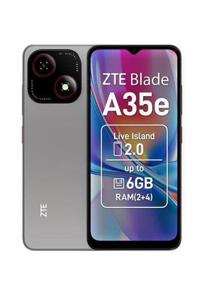 ZTE Мобилен телефон Blade A35e, Unisoc SC9863A осемядрен, 6.52'' IPS, 2GB/64G...