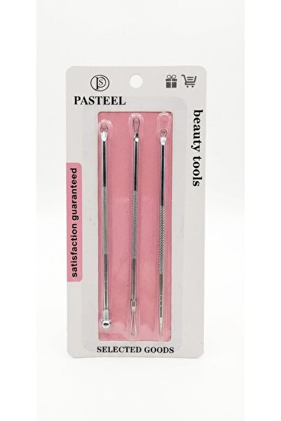 MAXDONA Pasteel Blackhead Remover Tool Stainless Steel Beauty Tool Set 3 Pieces