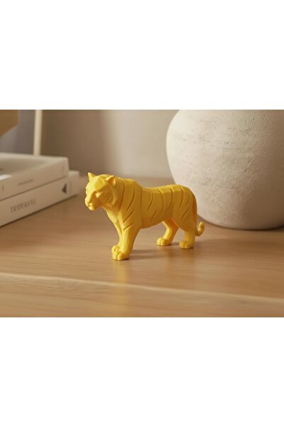 OEM Japandi Style Tiger Decorative Figurine, 3D Printing