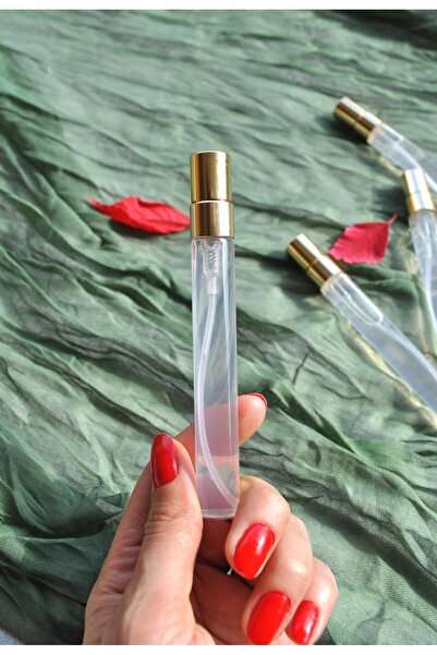 Qualitev 4 Adet 10 ml Boş Cam Parfüm Şişesi Gold Kalem Şişesi Tüp Sprey Şişe ...