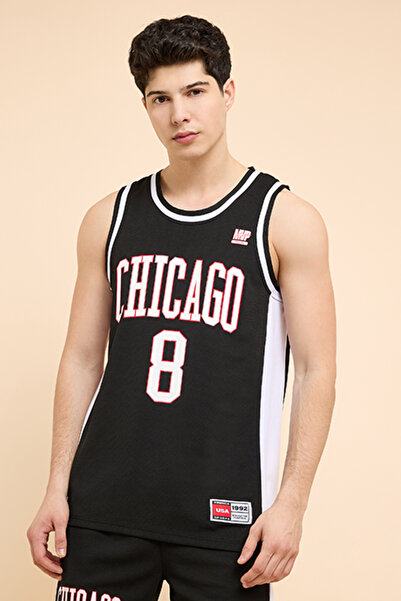 R&B Typography Print Athlete T-Shirt