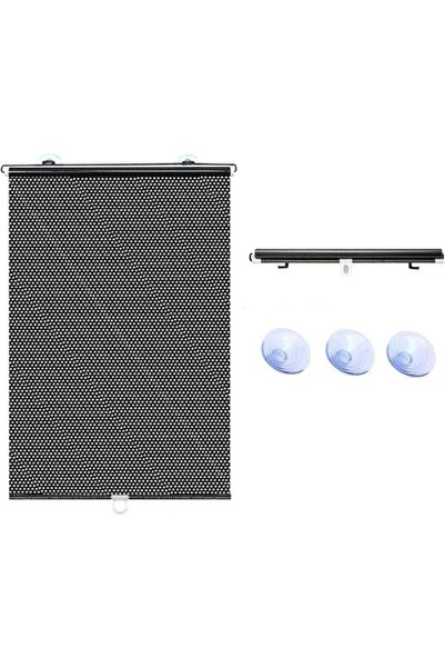 Arabest Blackout Roller Shades,Heat Insulation Retractable Sun Shade,Drill-Fr...