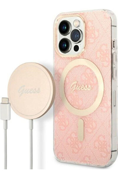Guess Πίσω Κάλυμμα Σιλικόνης / Πλαστικό Ροζ (iPhone 13 Pro Max) Κωδικός: GUBP...
