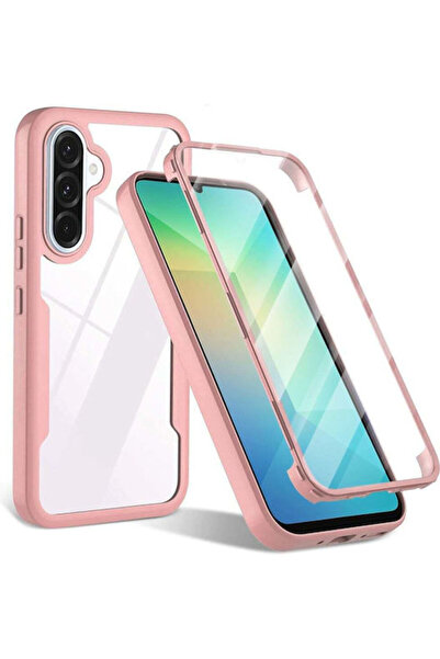 Techsuit ColorVerse 360 Πλήρης Κάλυψη Σιλικόνης Ροζ (Samsung Galaxy A26 5G)