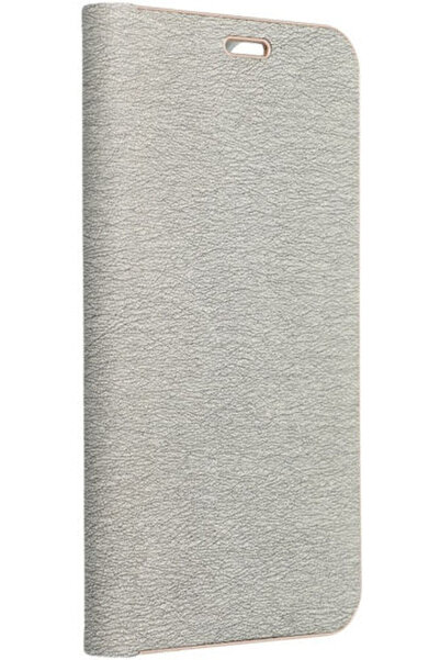 Forcell Luna Gold Book Συνθετικό Δέρμα Ασημί (Galaxy A53)