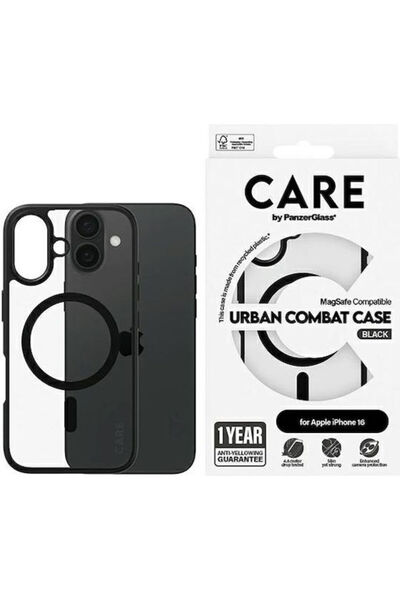 Panzer Glass PanzerGlass Κορυφαίο Προϊόν Urban Πίσω Κάλυμμα Πλαστικό Μαύρο (i...