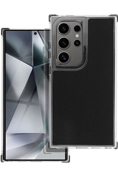 OEM Matrix Πίσω Κάλυμμα Πλαστικό / Σιλικόνης Μαύρο (Redmi Note 14 Pro 4G)