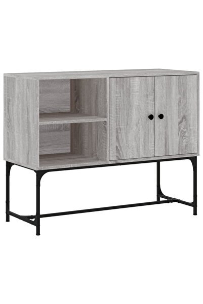 vidaxl Servantă, gri sonoma, 100x40x79,5 cm, lemn prelucrat