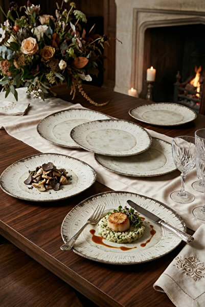 Keramika Stonecraft Trior Series 6 Pieces 30cm Serving Plate - Presentation S...