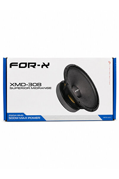 FORX1 20 CM MİDRANGE–500W 250RMS-XMD-308 PROFOSYONEL MİDRANGE