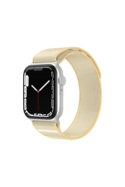 Other Λουράκι Sonique Υφασμάτινο Μπεζ (Apple Watch (42/44/45/49mm))