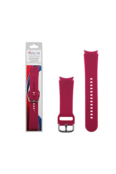 Other Λουράκι Volte-Tel Σιλικόνης Μπορντό (Galaxy Watch4/5/6/7/FE/4 Classic/6...