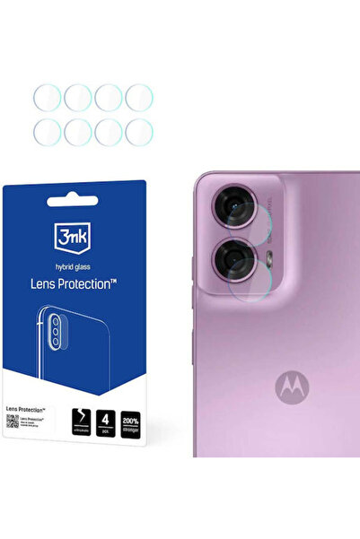 3MK Προστατευτικό Φακού Κάμερας Motorola Moto από Σκληρυμένο Γυαλί, Διαφανές,...
