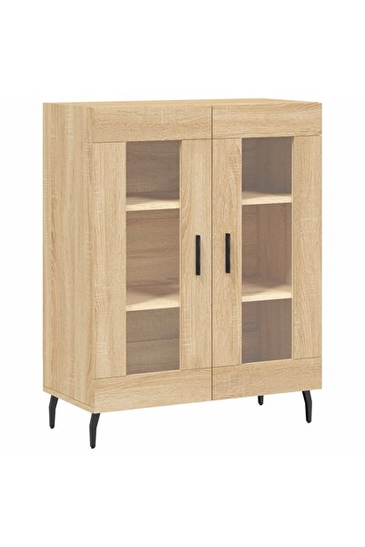 vidaxl Dulap, stejar sonoma, 69,5x34x90 cm, lemn compozit