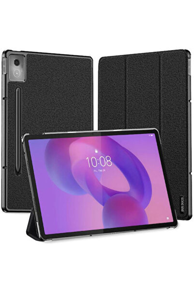 Dux Ducis Domo Flip Cover Ανθεκτικό Μαύρο (Lenovo Idea Tab Pro 12.7)