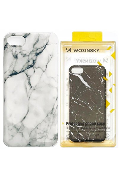 WOZINSKY Husă din gel pentru Samsung Galaxy S21 5G cu model de marmură
