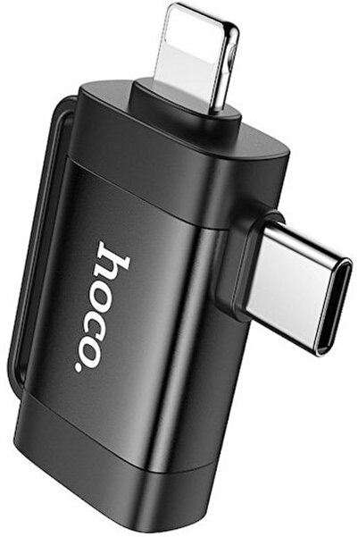 hoco. Hoco OTG Μετατροπέας 2 σε 1 Lightning / USB-C αρσενικό σε USB-A θηλυκό ...