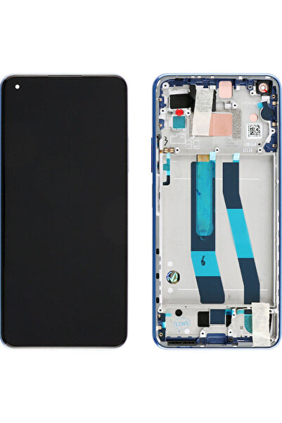 Xiaomi Οθόνη με μηχανισμό αφής και πλαίσιο για Mi 11 Lite (Μπλε) Κωδικός: 560...
