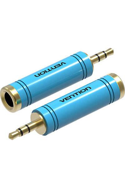 Vention Μετατροπέας 3.5mm αρσενικό σε 6.3mm θηλυκό Μπλε 1 τεμάχιο VAB-S04-L