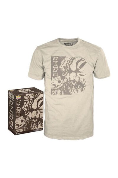 Funko Ποπ! Tees Movies: Star Wars - Γκρόγκου με Ράνκορ (M)