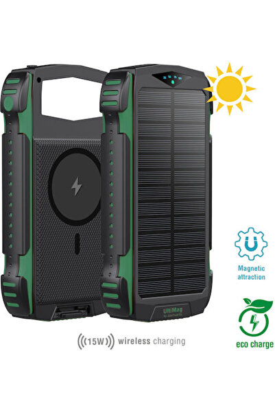 4smarts Ανθεκτικό Ηλιακό Power Bank TitanPack UltiMag 20000mAh με 2 Θύρες USB...