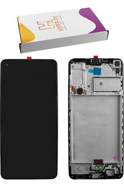 Hyper Οθόνη με μηχανισμό αφής και πλαίσιο για SAMSUNG A217 A21s (Μαύρο) Κωδικ...