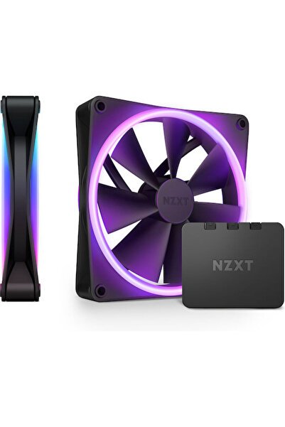 Nzxt F140 Duo Ανεμιστήρας Κουτιού (1800rpm / 84.75cfm) με Φωτισμό RGB και Σύν...