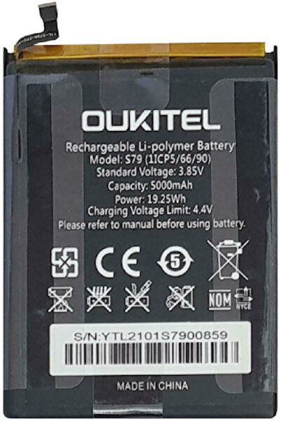oukitel BAT-WP8PRO Ανταλλακτική Μπαταρία 5000mAh για WP8 Pro