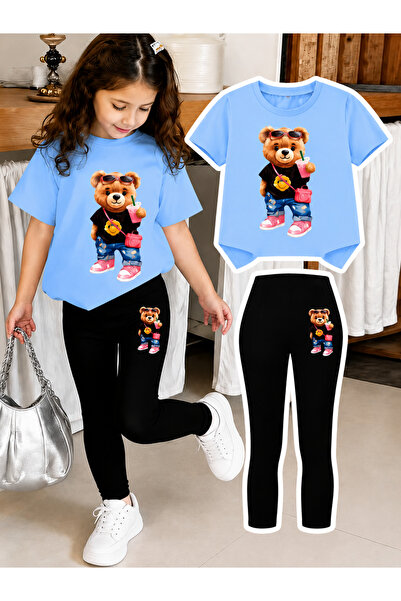 YUNAYT Set leggings și tricou pentru copii