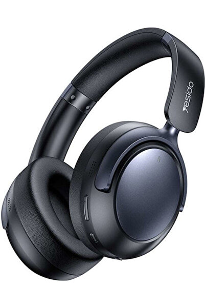 Yesido Ασύρματα ακουστικά Bluetooth πάνω από το αυτί, μαύρα