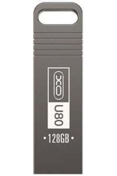 Xo U80 128GB USB 2.0 Στικάκι Γκρι