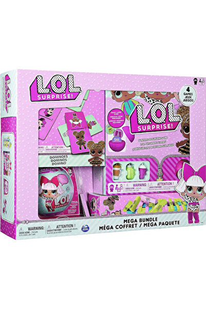 Spin Master Games Επιτραπέζιο παιχνίδι LOL Surprise Mega Πακέτο για 2-4 Παίκτ...