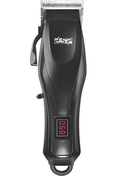 DSP 90438 Επαγγελματική Επαναφορτιζόμενη Κουρευτική Μηχανή Μαύρη 612197