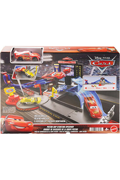 Mattel Games Μάτελ Ντίσνεϊ Αυτοκίνητα Μεγάλη Πίστα Αγώνων Κύπελλο Εμβόλου Πίσ...