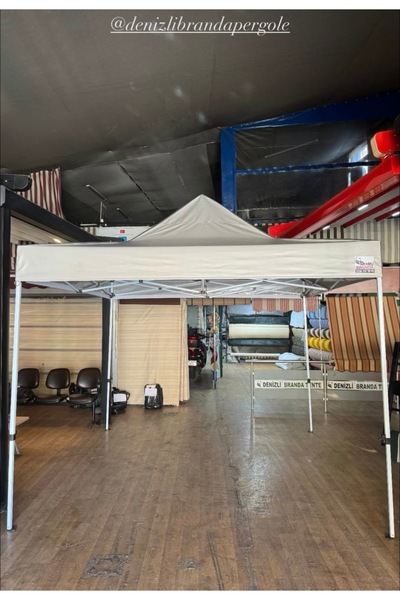Denizli Branda 3X3 KAMELYA ÇARDAK GAZEBO