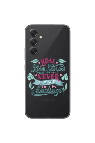 Other Samsung Galaxy A05s Love Stories Transparent Silicone TPU Θήκη