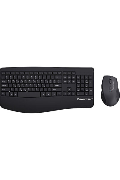 POWERTECH PT-1490 Ασύρματο Σετ Πληκτρολογίου και Ποντικιού Bluetooth Ελληνικό