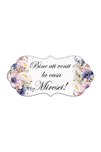 Bello Carino High quality decoration products Plăcuțe " Bine ați venit la Cas...