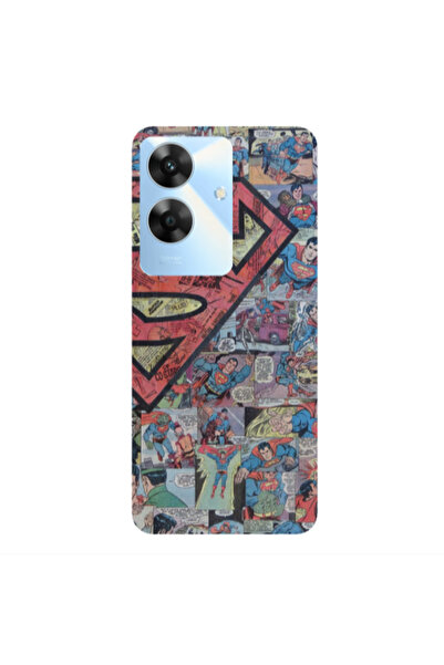 Other Realme Note 60 Superman galaxy Transparent Silicone TPU Θήκη