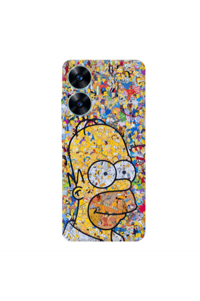 Other Realme C55 Simpsons Transparent Silicone TPU Θήκη