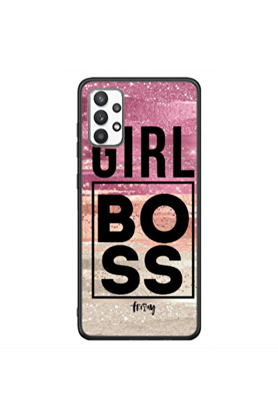 Other Samsung A32 4G Girl boss friday Black Glossy Θήκη