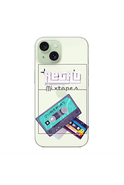 Other Apple iPhone 15 Plus Mixtapes Transparent Silicone TPU Θήκη