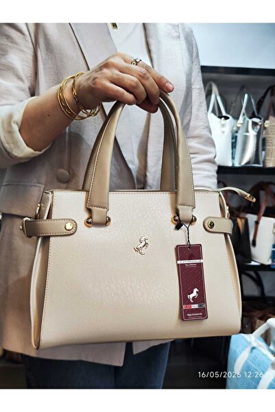 H&D COLLECTİON Miami Polo Clup Women's Large Handbag