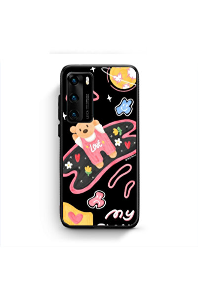 Other Huawei P40 My planet Black Glossy Θήκη